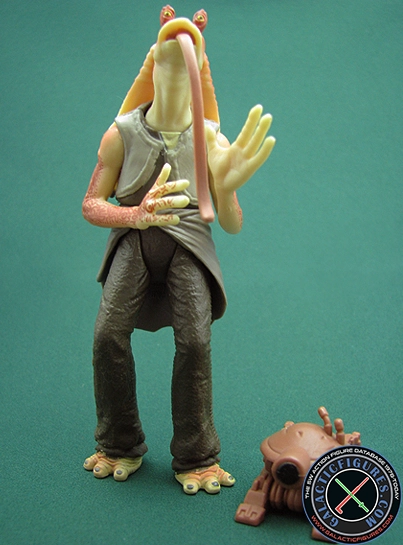 Jar Jar Binks figure, potjbasic