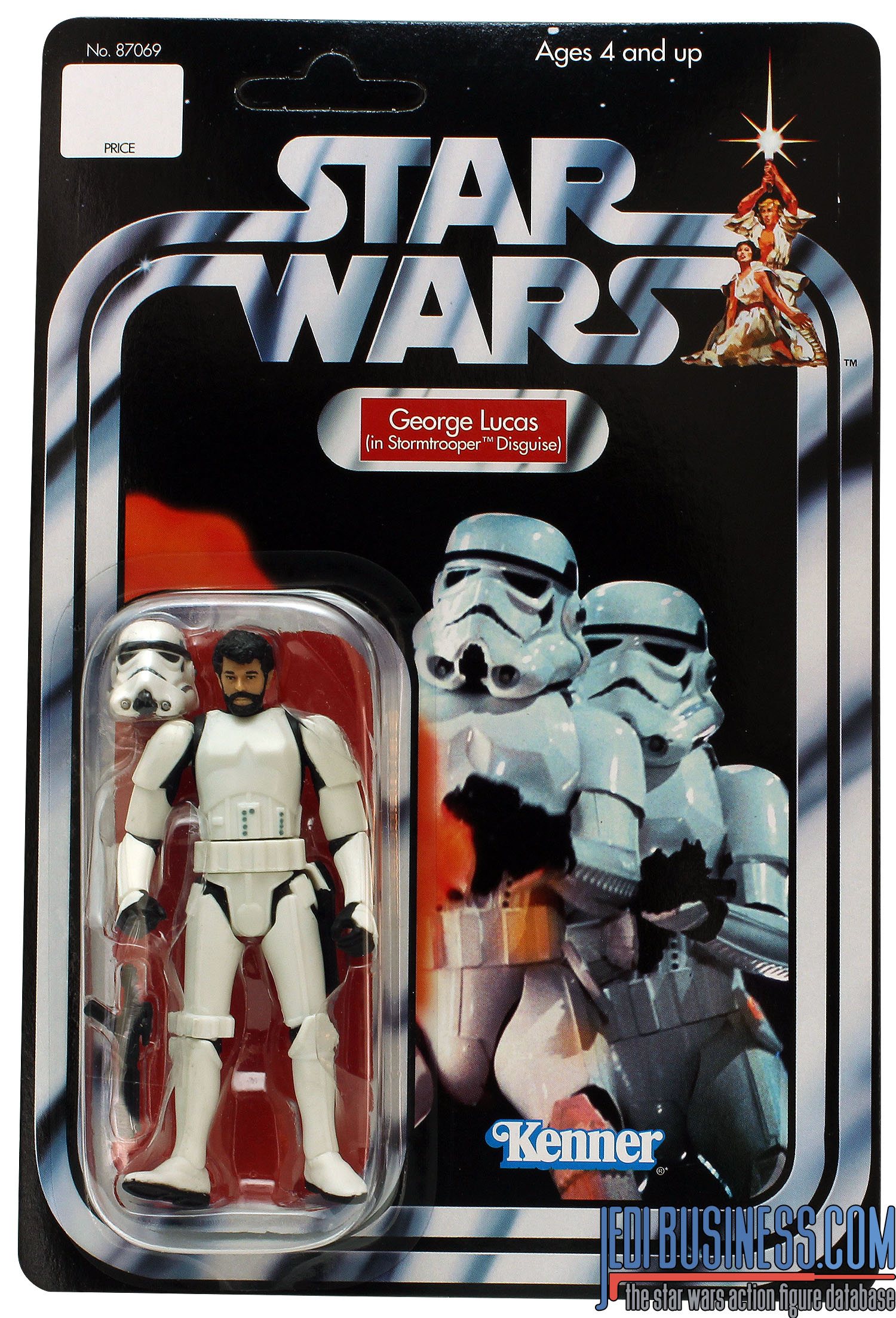 George Lucas In Stormtrooper Disguise