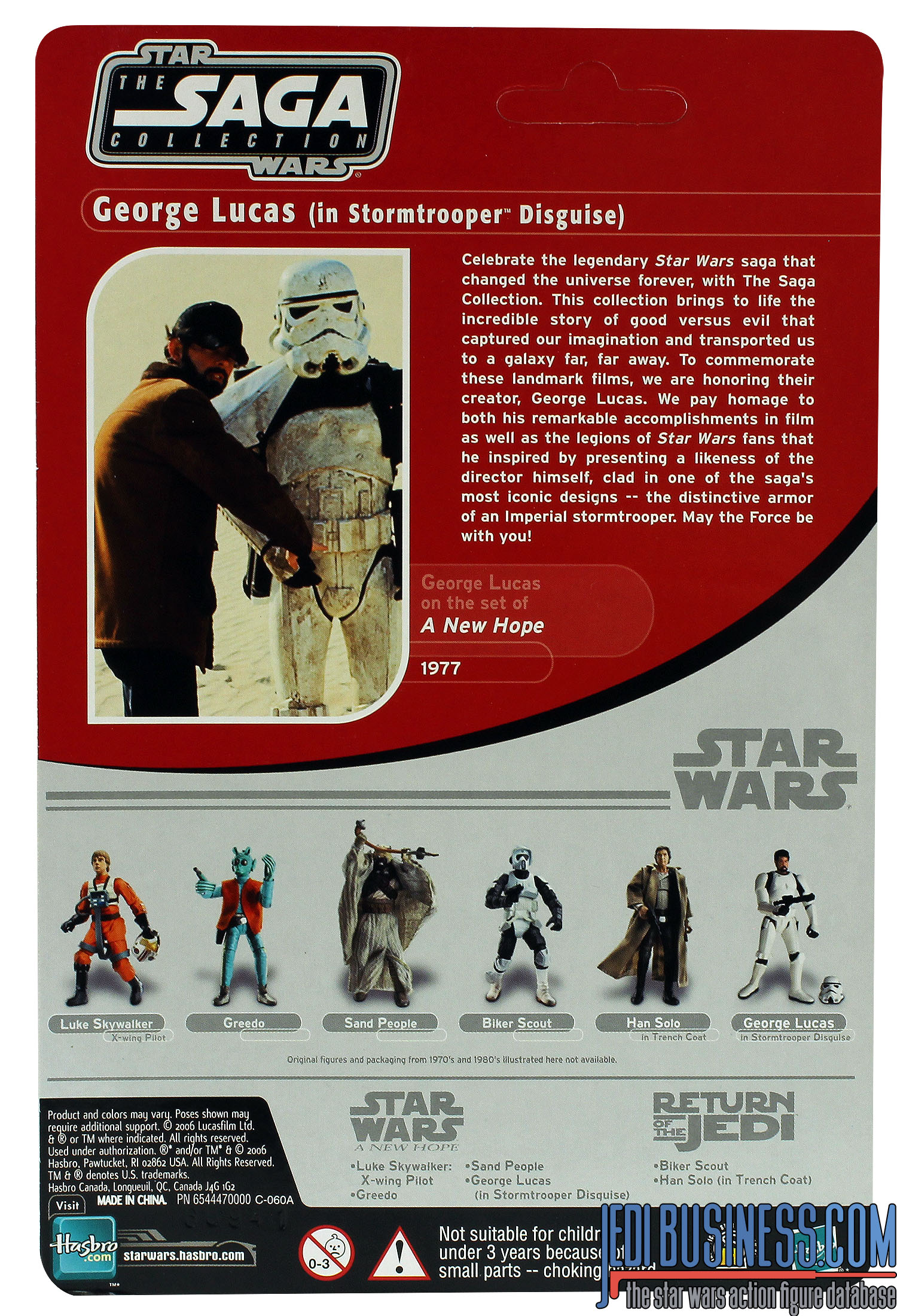 George Lucas In Stormtrooper Disguise
