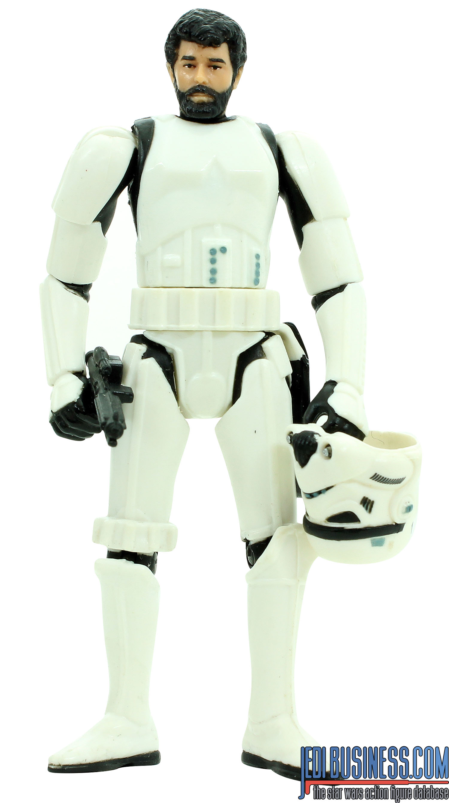 George Lucas In Stormtrooper Disguise