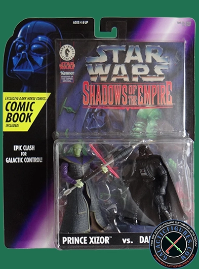 Prince Xizor Comic 2-pack #1 With Vader The Shadows Of The Empire