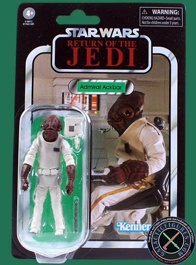 Admiral Ackbar Return Of The Jedi Star Wars The Vintage Collection