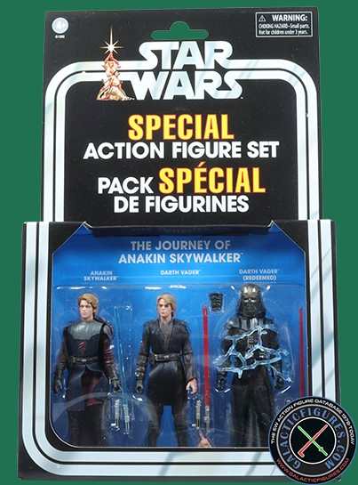 Anakin Skywalker The Journey Of Anakin Skywalker 3-pack Star Wars The Vintage Collection