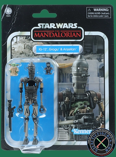 Anzellan IG-12, Grogu & Anzellan Star Wars The Vintage Collection