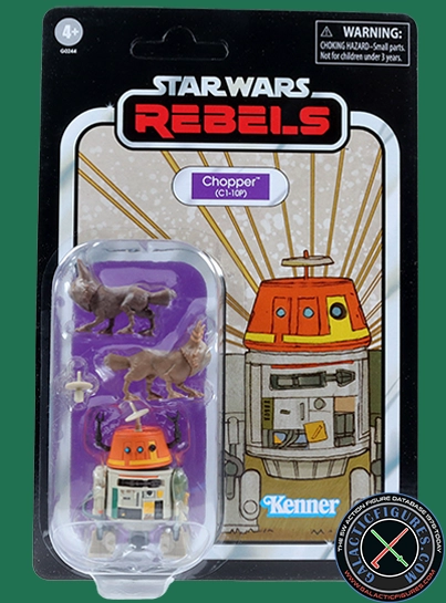 C1-10P Chopper Chopper/Sabine 2-pack (and 2 Loth-Cats) Star Wars The Vintage Collection