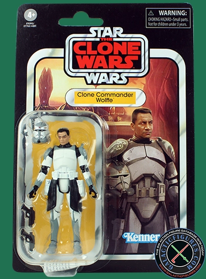 Commander Wolffe The Clone Wars Star Wars The Vintage Collection