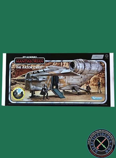 Dani With Razor Crest (Carbonite Block) Star Wars The Vintage Collection