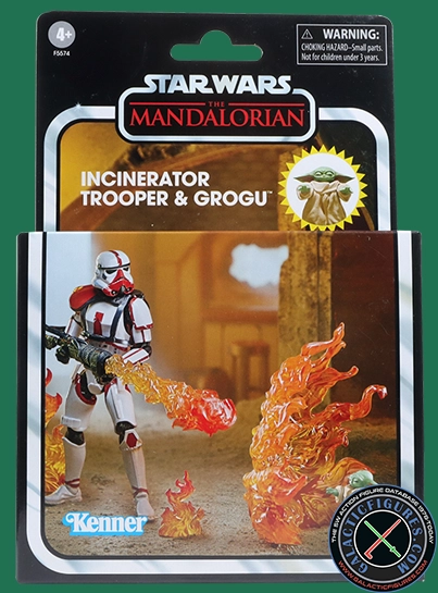 Grogu Deluxe With Incinerator Stormtrooper Star Wars The Vintage Collection