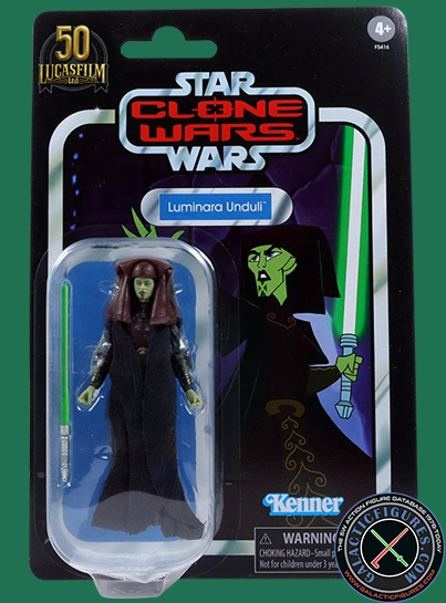 Luminara Unduli Clone Wars 2-D Star Wars The Vintage Collection