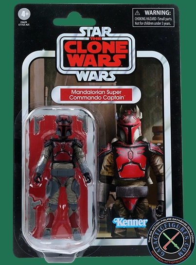 Mandalorian Super Commando Captain Clone Wars Star Wars The Vintage Collection