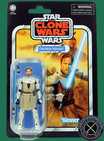 Obi-Wan Kenobi Clone Wars Star Wars The Vintage Collection