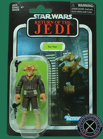 Ree-Yees Jabba's Palace Adventure Set Star Wars The Vintage Collection