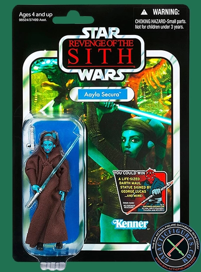 Aayla Secura Revenge Of The Sith Star Wars The Vintage Collection