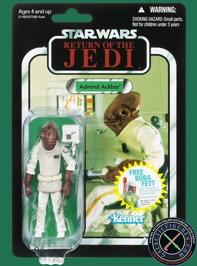 Admiral Ackbar Return Of The Jedi Star Wars The Vintage Collection