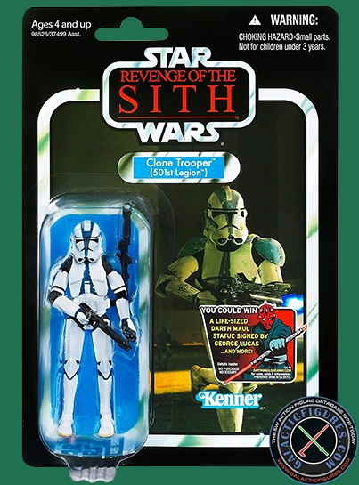 Clone Trooper 501st Legion Star Wars The Vintage Collection