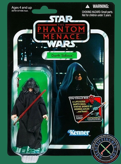 Palpatine (Darth Sidious) The Phantom Menace Star Wars The Vintage Collection