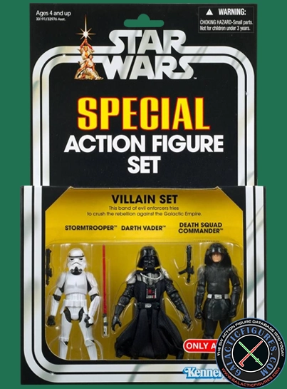 Darth Vader Villain Set I 3-Pack Star Wars The Vintage Collection