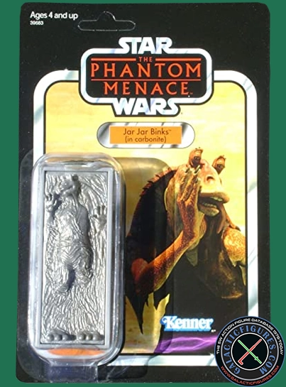 Jar Jar Binks In Carbonite Star Wars The Vintage Collection