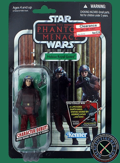 Naboo Royal Guard The Phantom Menace Star Wars The Vintage Collection