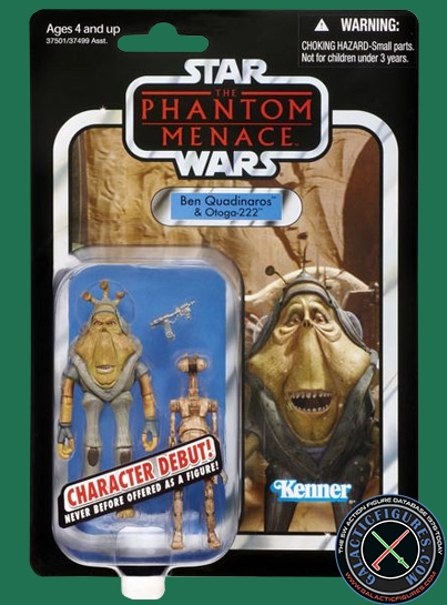 Otoga 222 With Ben Quadinaros Star Wars The Vintage Collection