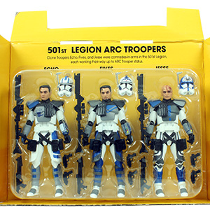 Clone Trooper Echo 501st Legion ARC Troopers 3-Pack