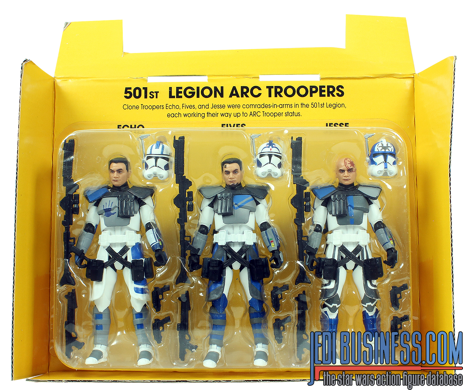 Clone Trooper Echo 501st Legion ARC Troopers 3-Pack