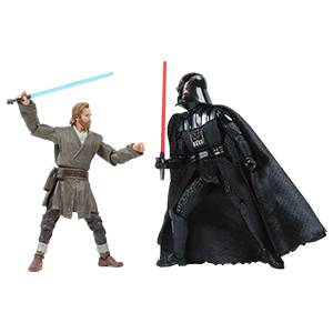 Obi-Wan Kenobi Showdown 2-Pack With Darth Darth Vader