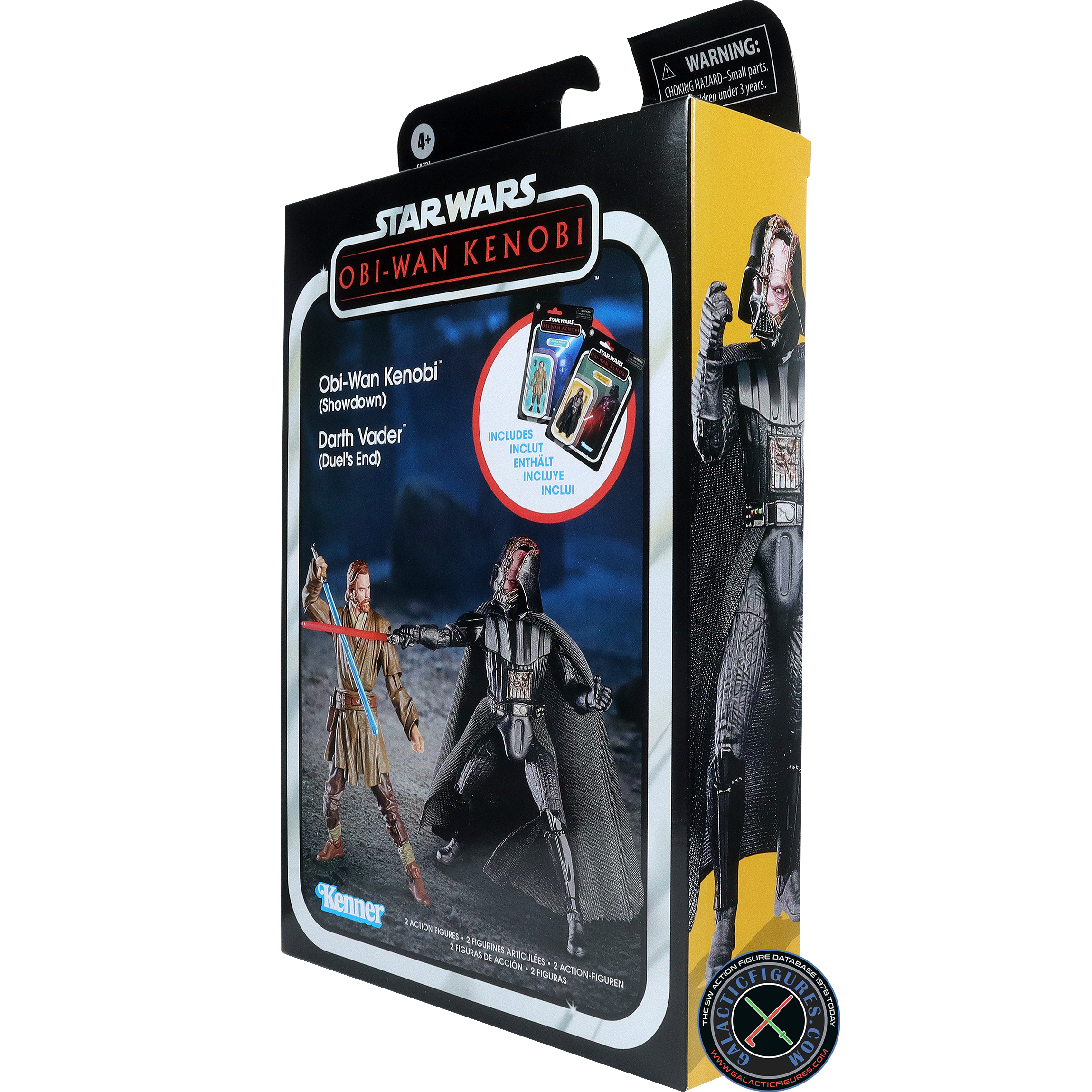 Darth Vader Showdown 2-Pack With Obi-Wan Kenobi