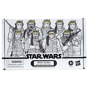 Cal Alder Hoth Echo Base Soldier Troop Builder 4-Pack