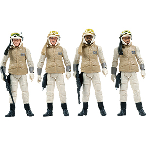 Cal Alder Hoth Echo Base Soldier Troop Builder 4-Pack