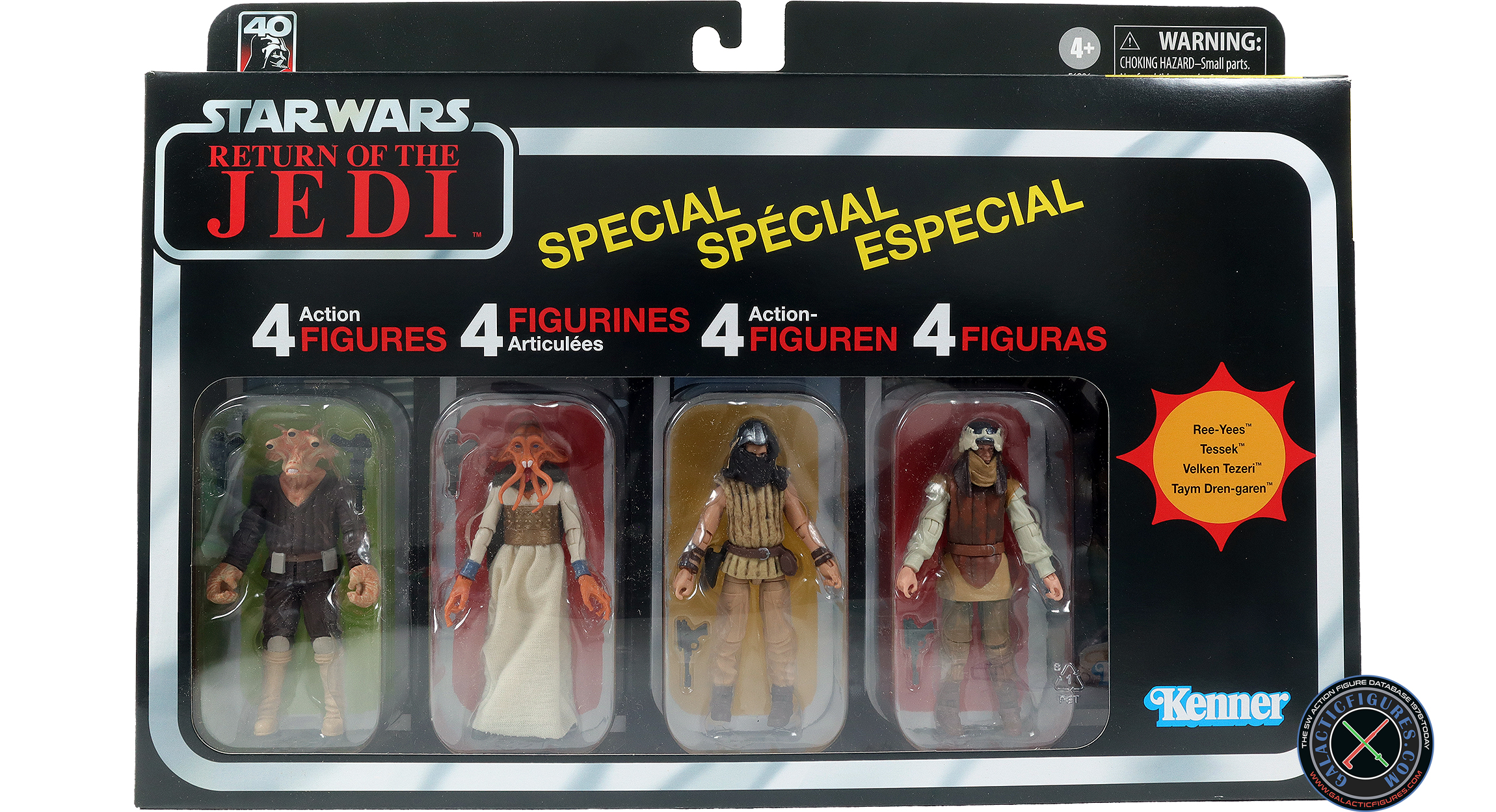Ree-Yees Jabba's Court Denizens 4-Pack