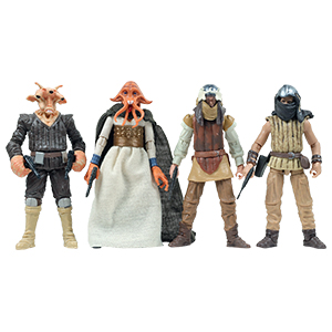 Velken Tezeri Jabba's Court Denizens 4-Pack