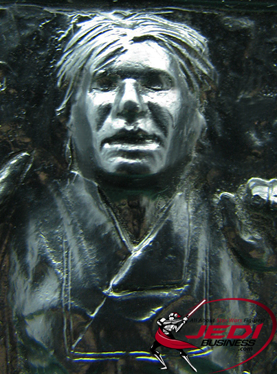 Han Solo In Carbonite (Slave I vehicle pack-in) Vintage Kenner Empire Strikes Back