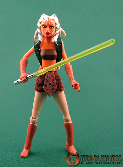 Ahsoka Tano with Rotta The Hutt The Clone Wars Collection