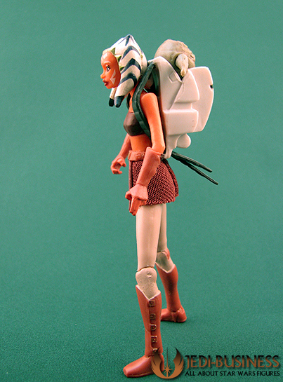 Ahsoka Tano with Rotta The Hutt The Clone Wars Collection