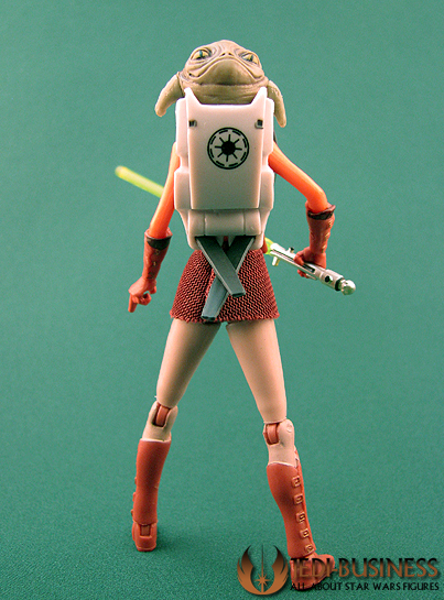 Ahsoka Tano with Rotta The Hutt The Clone Wars Collection
