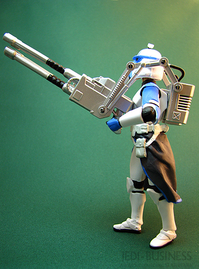 Clone Trooper with Quad Cannon The Legacy Collection