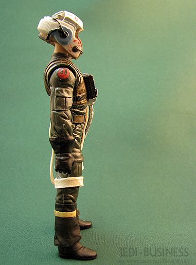 Arvel Crynyd With A-Wing Fighter The Legacy Collection
