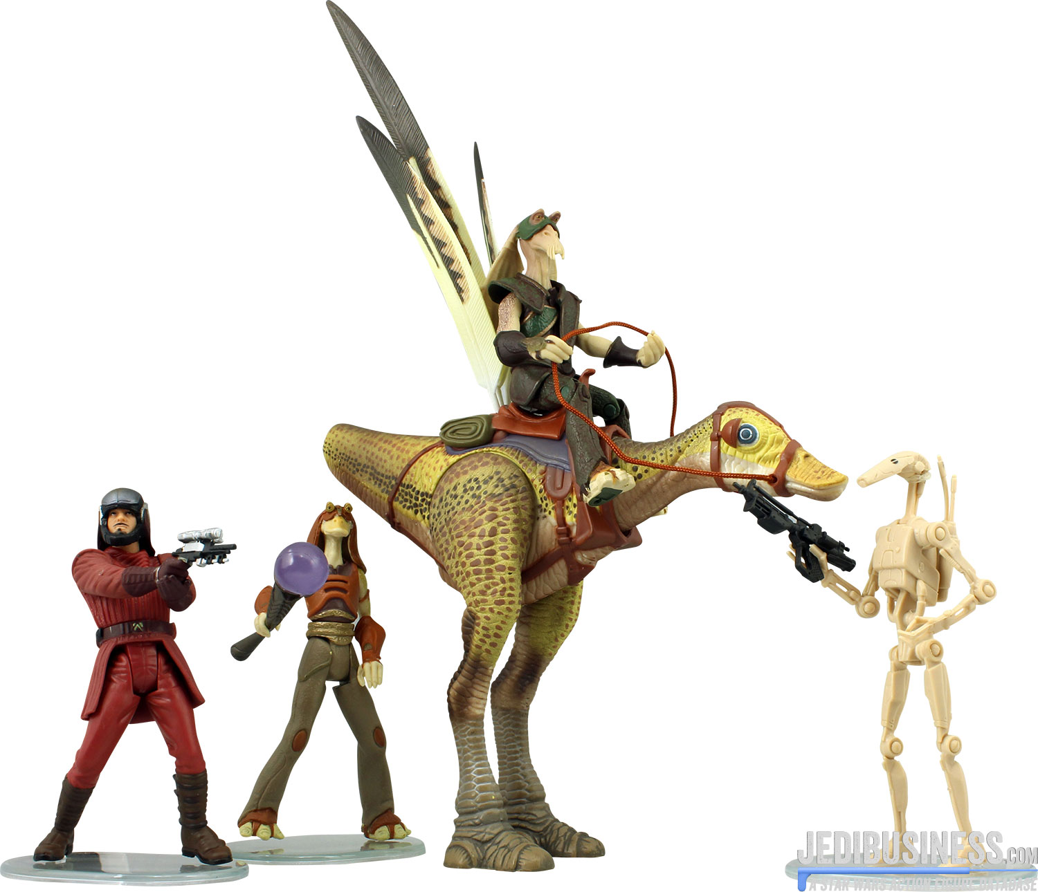 Gungan Warrior Naboo Final Combat 4-Pack