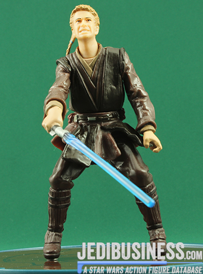 Anakin Skywalker with Force-Flipping Attack! Star Wars SAGA Series