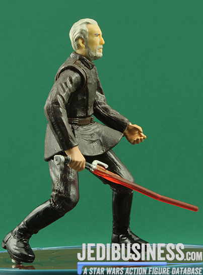 Count Dooku with Force-Flipping Attack! Star Wars SAGA Series