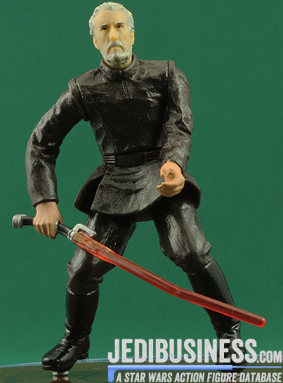 Count Dooku with Force-Flipping Attack! Star Wars SAGA Series