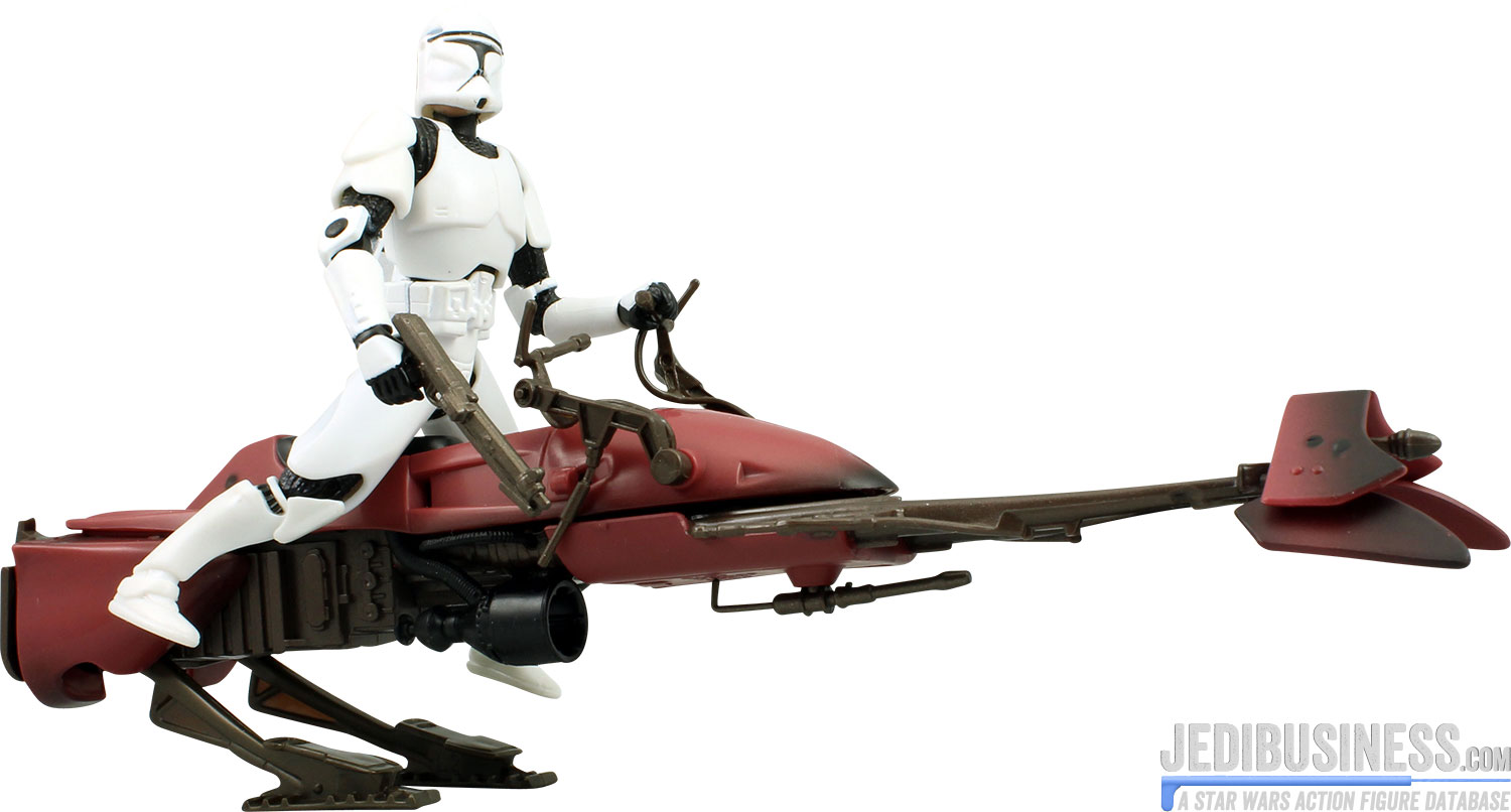 Clone Trooper With Speeder Bike