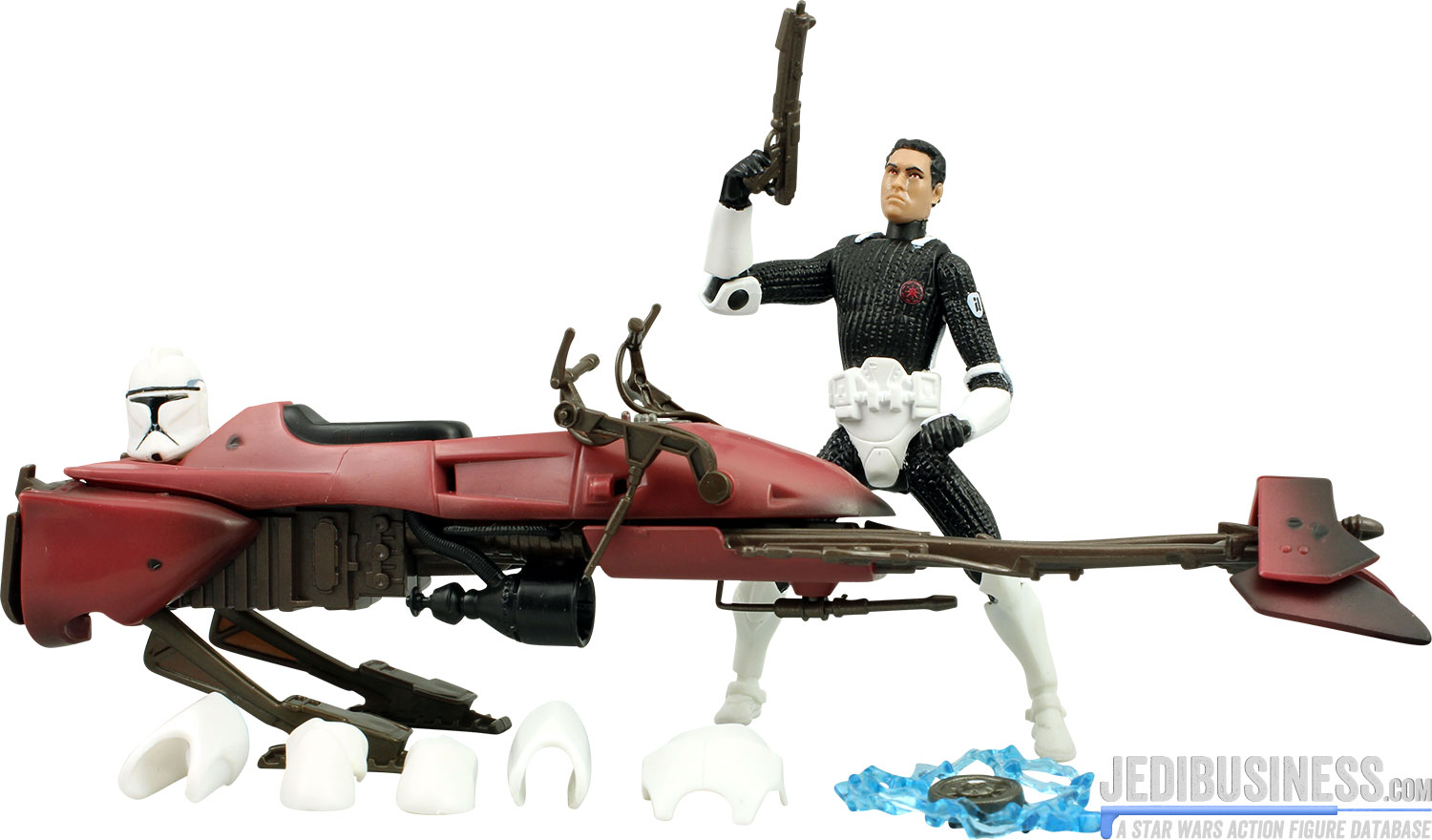 Clone Trooper With Speeder Bike