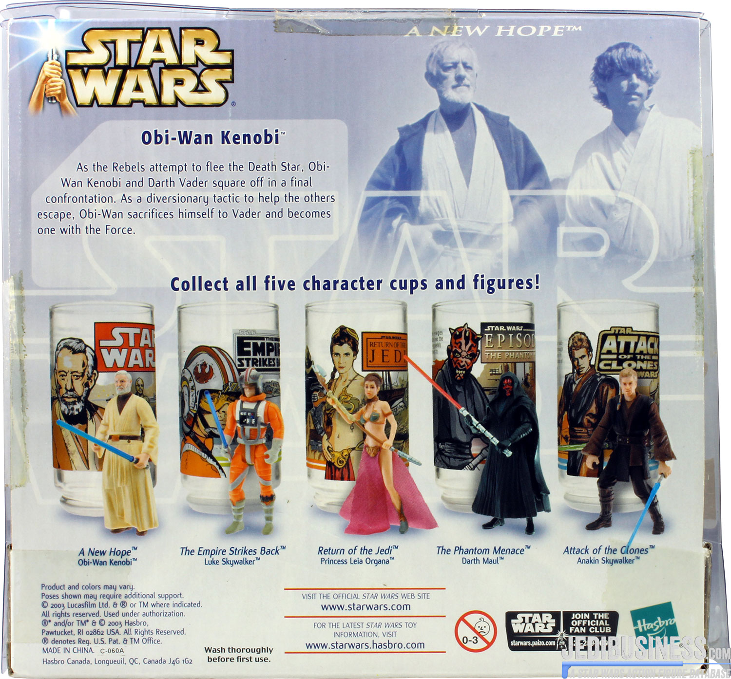 Obi-Wan Kenobi With Collectible Cup