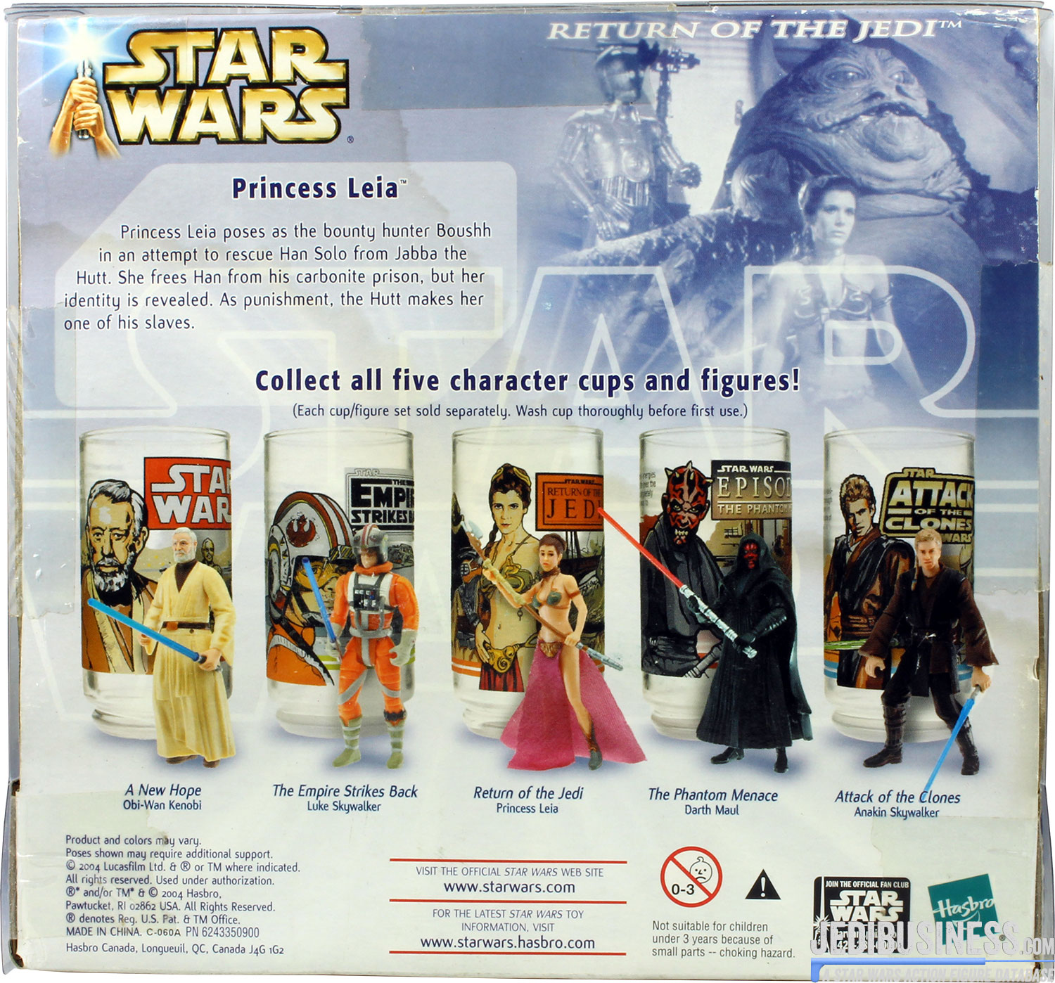Princess Leia Organa With Collectible Cup