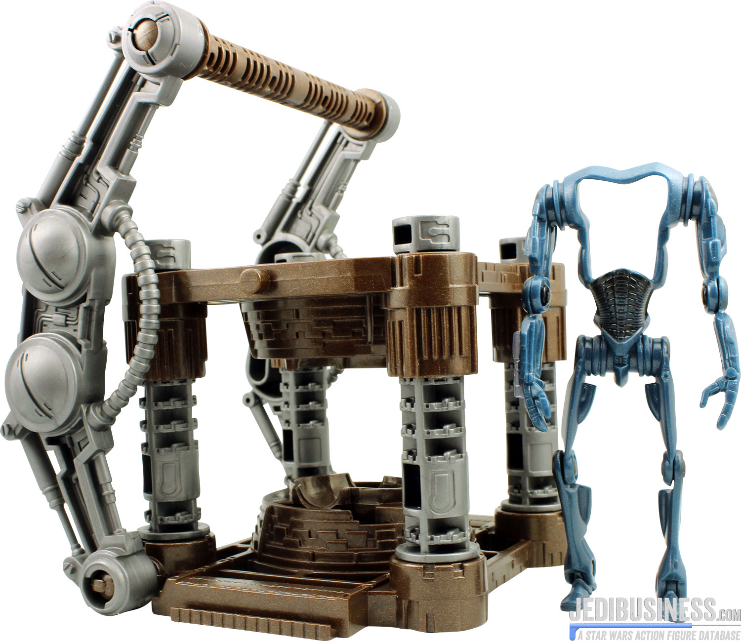 Super Battle Droid With Droid Factory Assembly Mold