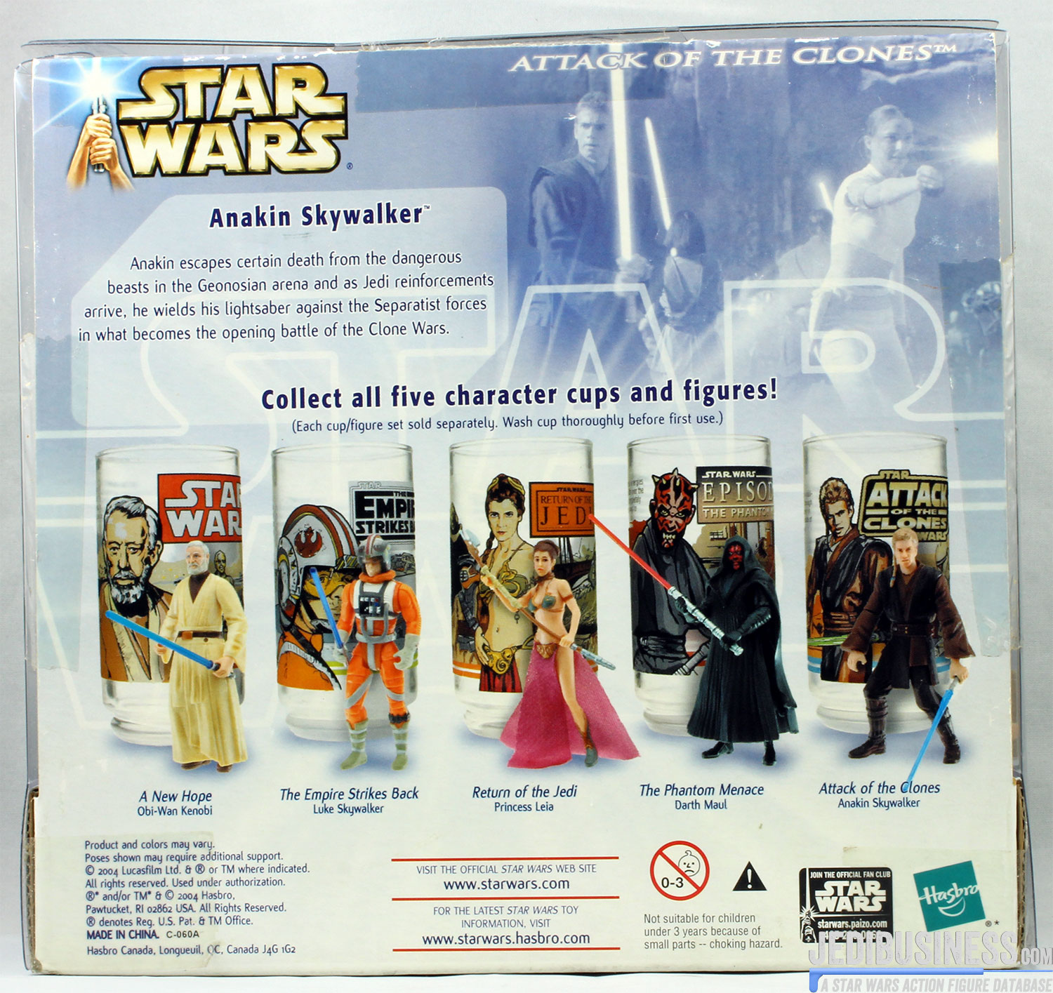 Anakin Skywalker With Collectible Cup