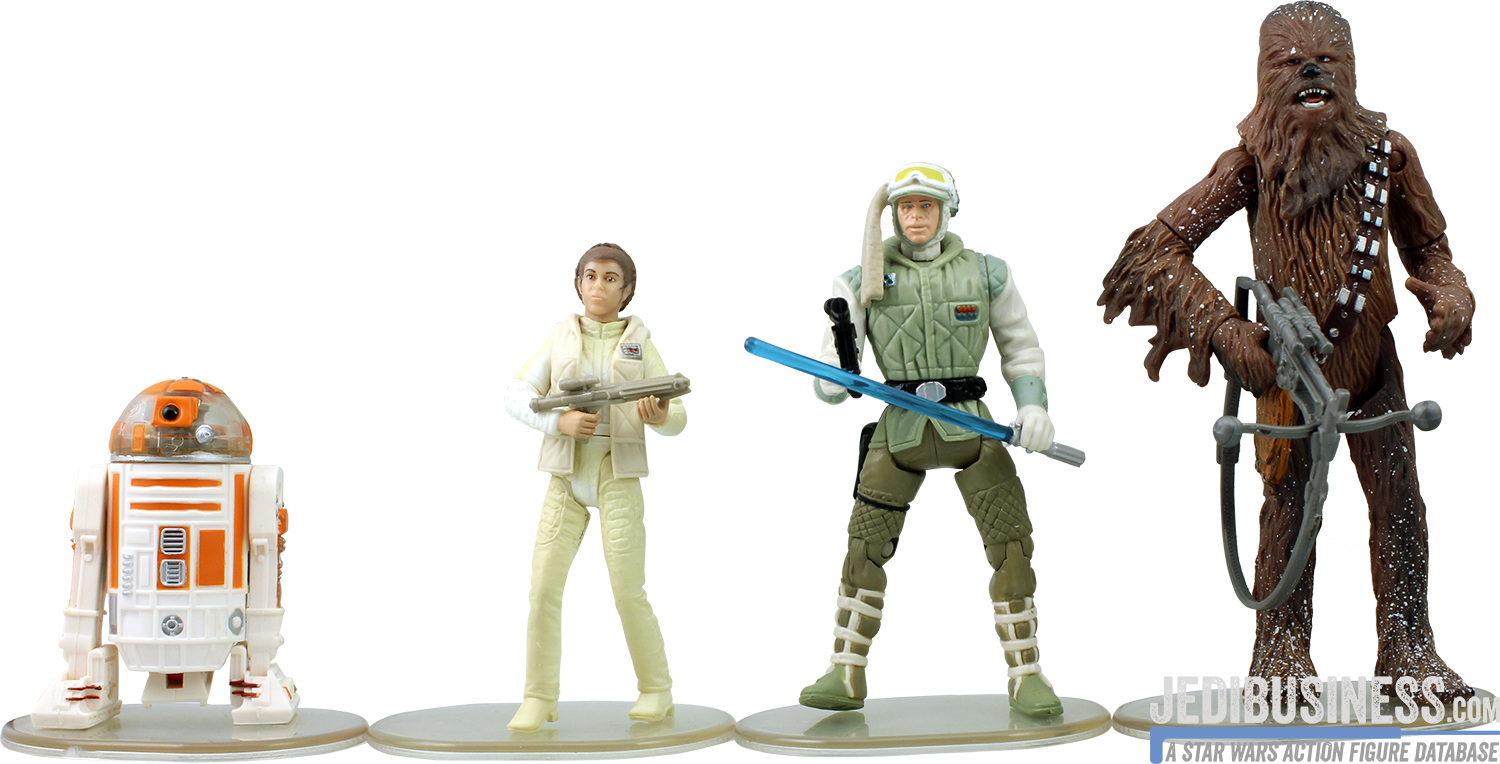 Luke Skywalker Battle Of Hoth 4-Pack