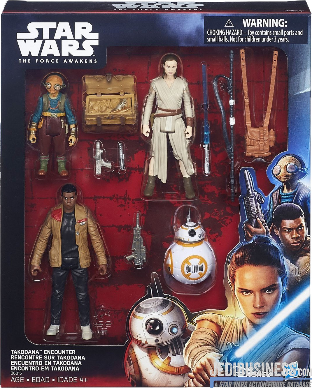 Rey Takodana Encounter 4-Pack